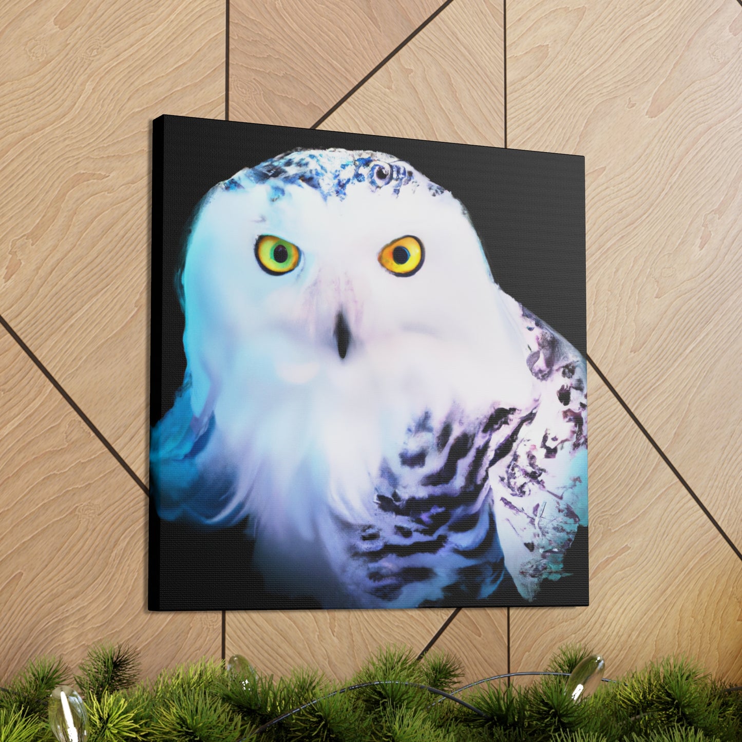 Snowy Owl Majesty - Canvas