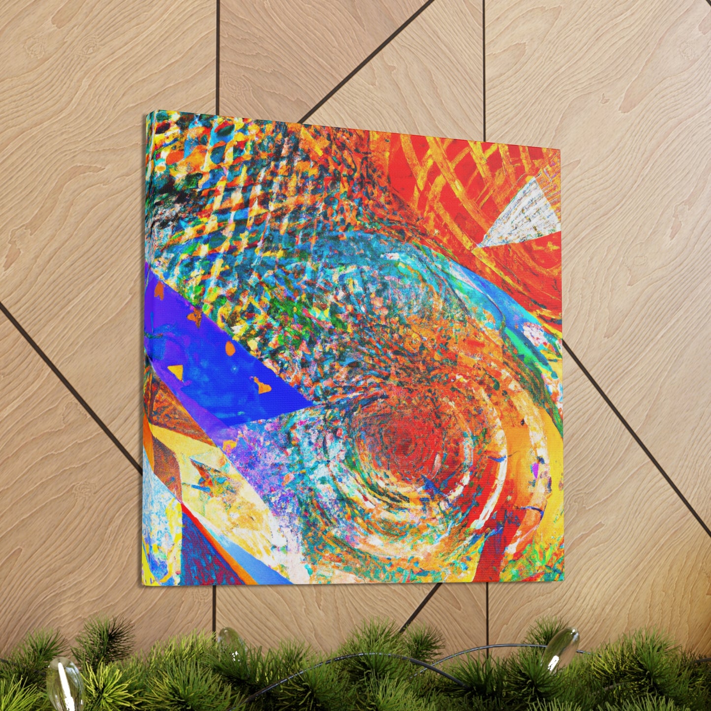 Dazzling Digital Dancers - Canvas