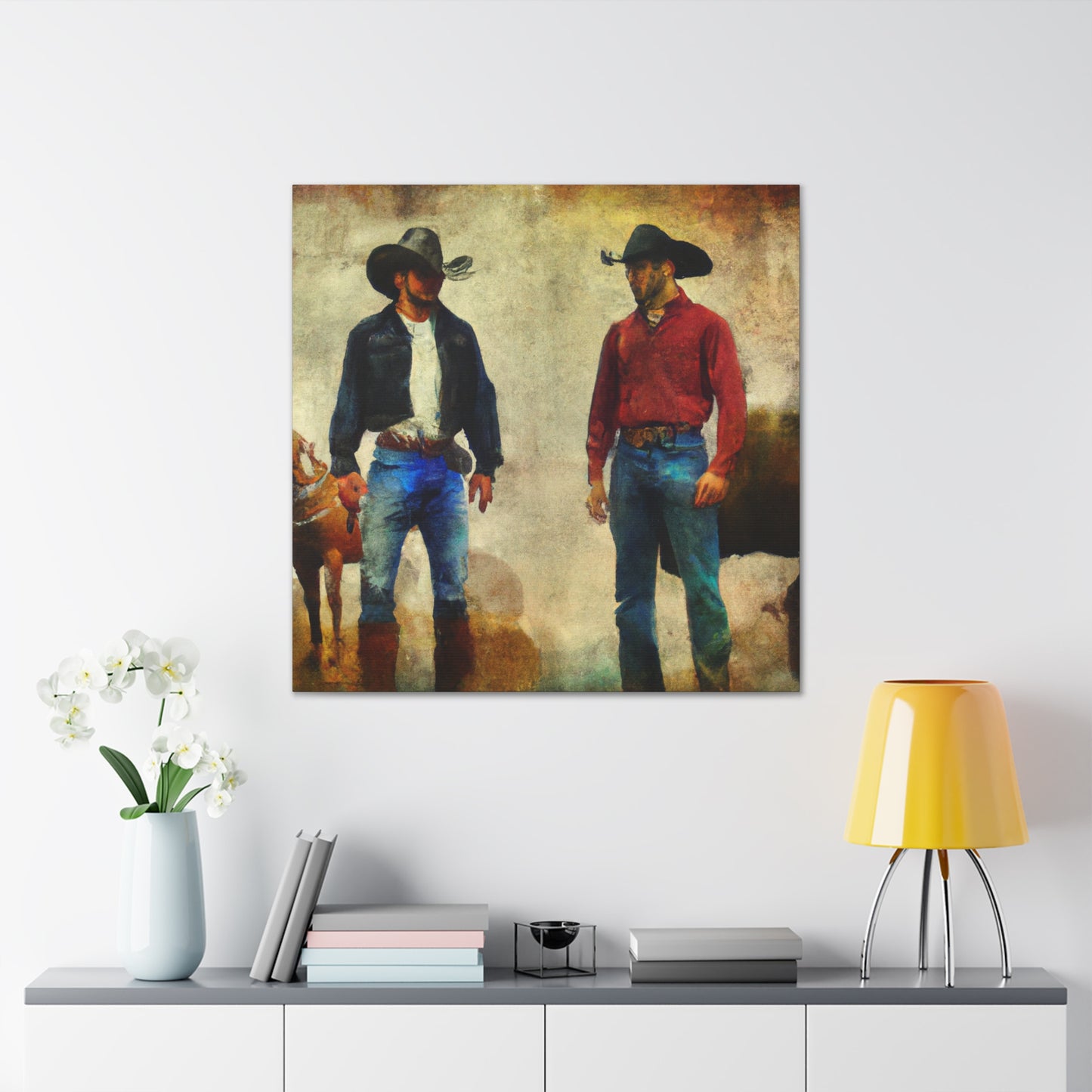 Rodeo in Hyperrealism - Canvas