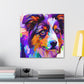 Australian Shepherd Reflection - Canvas