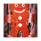 Gingerbread Man Pop Art - Canvas