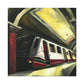 Subway Train Symphony. - Canvas