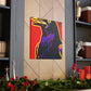 "American Crow Pop Art" - Canvas