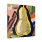 Pear in Abstraction - Canvas