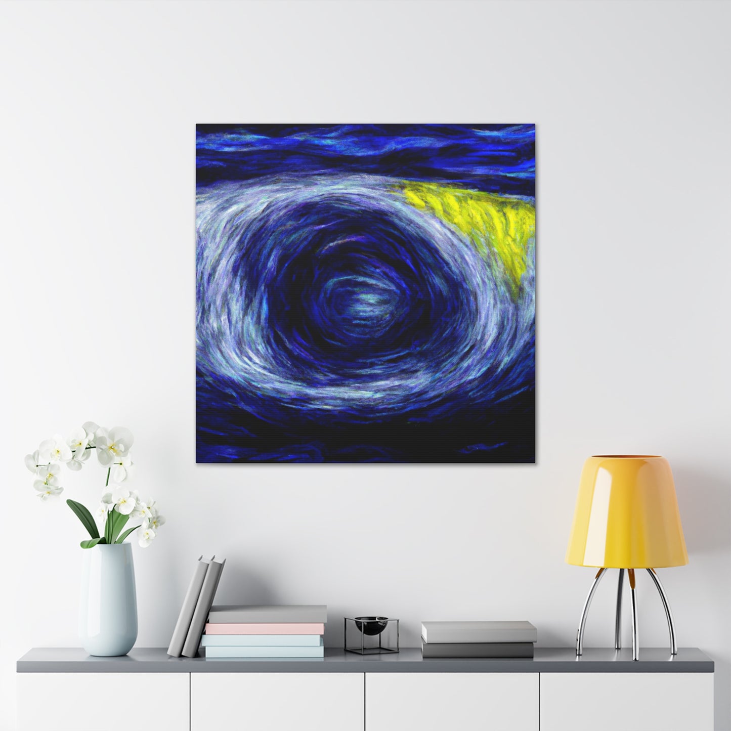 Whale in Motionless Dance - Canvas