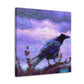 American Crows in Flight - Canvas