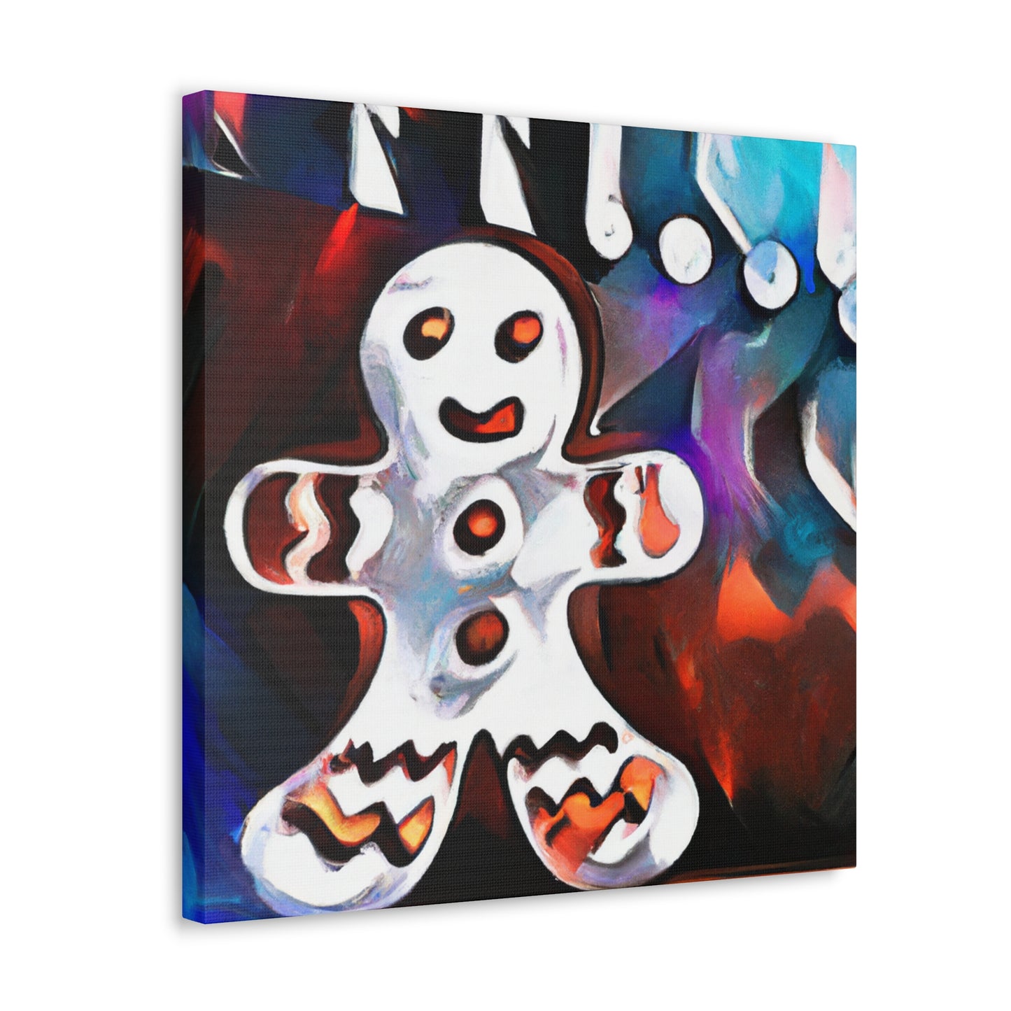 Gingerbread Man Murals - Canvas