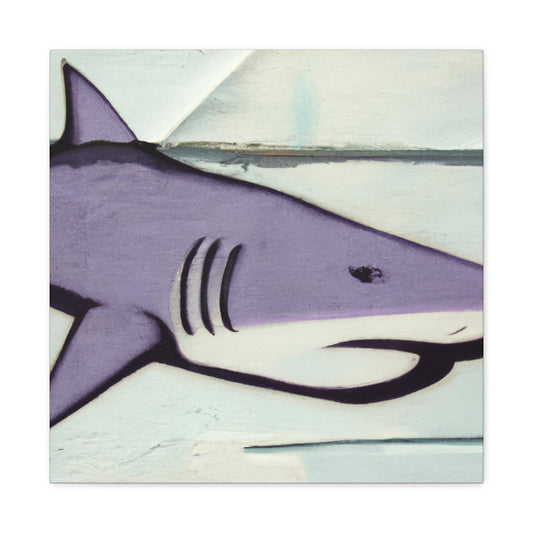 "Shark's Alluring Beauty" - Canvas