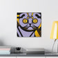 "Scottish Fold Oasis" - Canvas