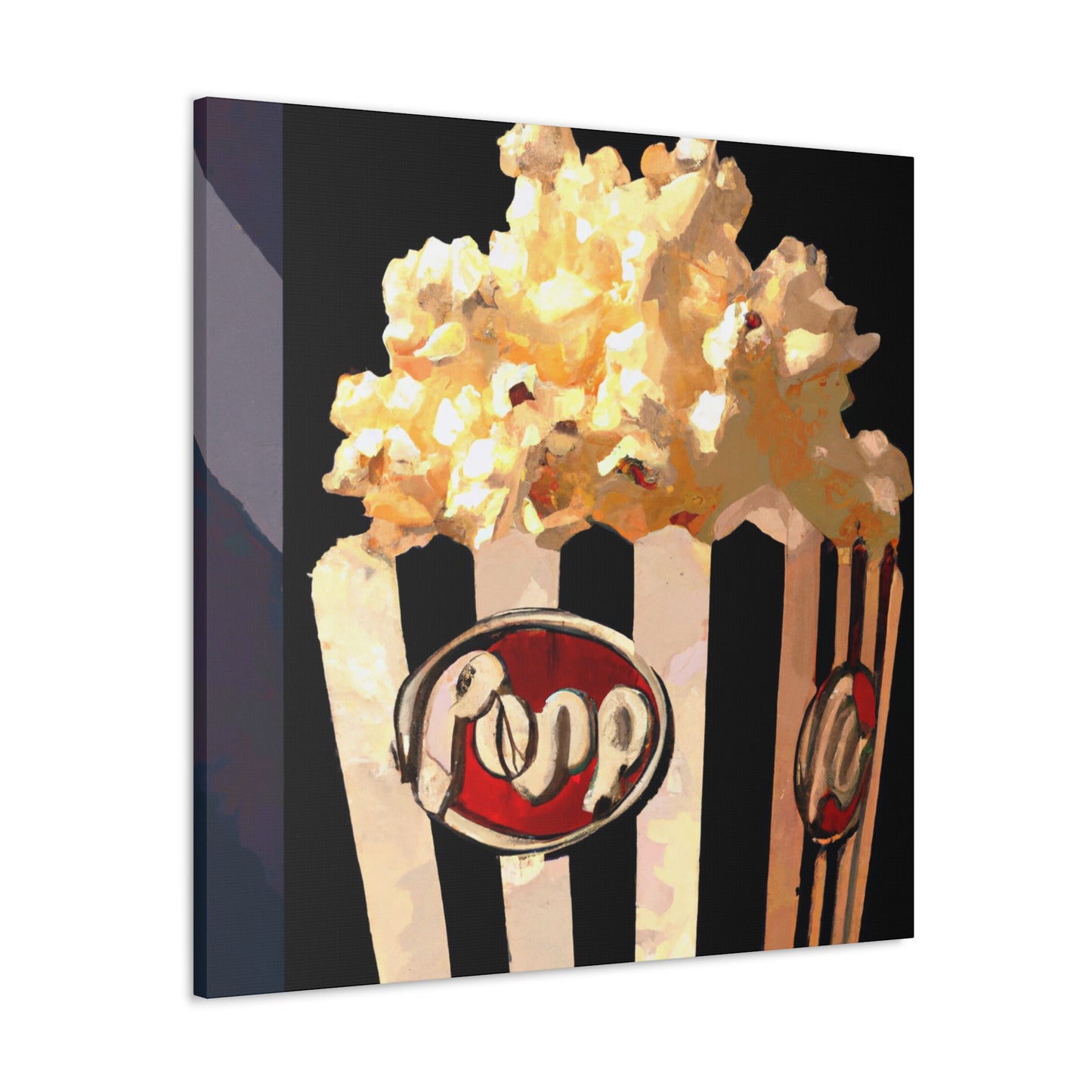 "Popcorn Magic Carpet" - Canvas