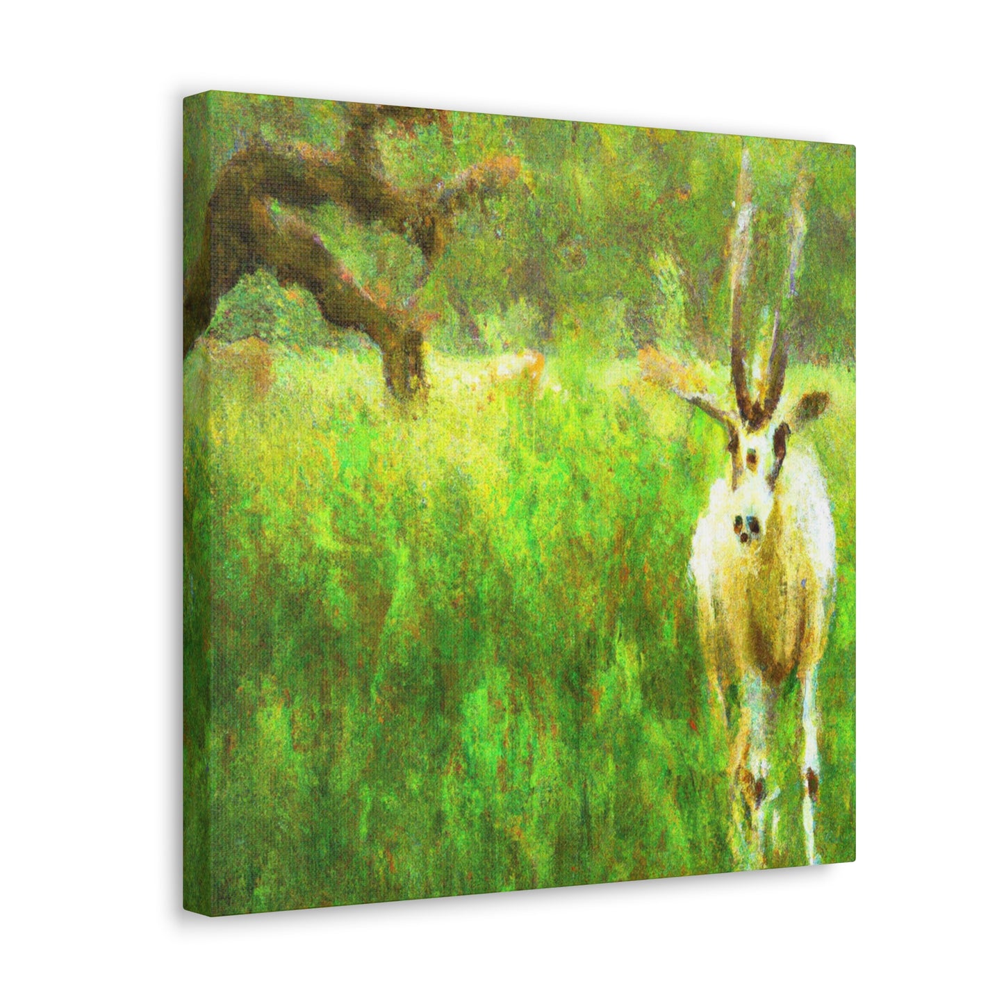 Gazelle in Impressionism - Canvas