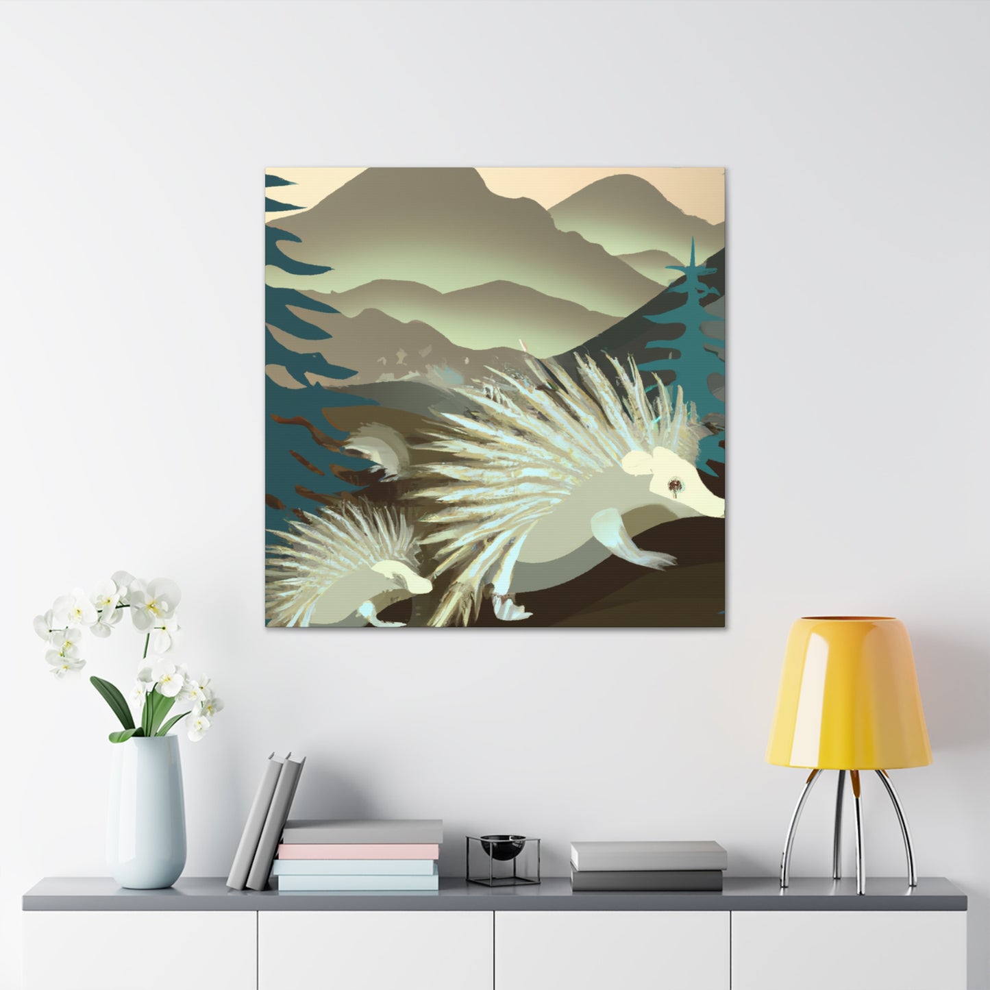 Porcupine's Majestic Splendor - Canvas