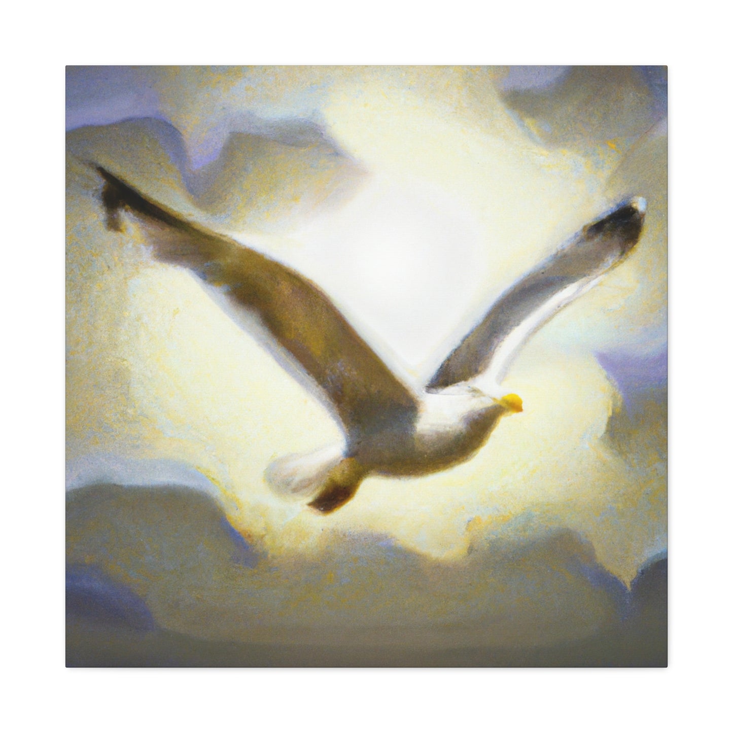 Seagulls at Sea - Canvas