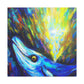 Whale Surrealism Dream - Canvas