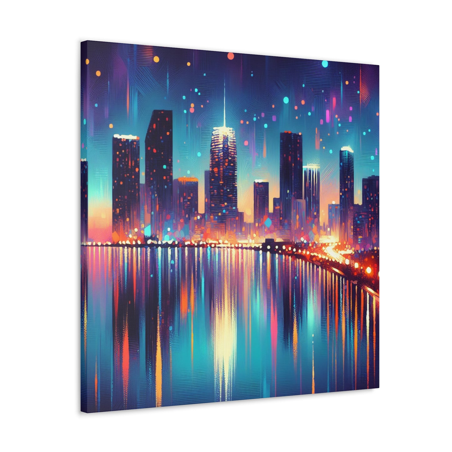 Art Deco Miami Dreams - Canvas