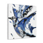 Blue Jay Abstraction - Canvas