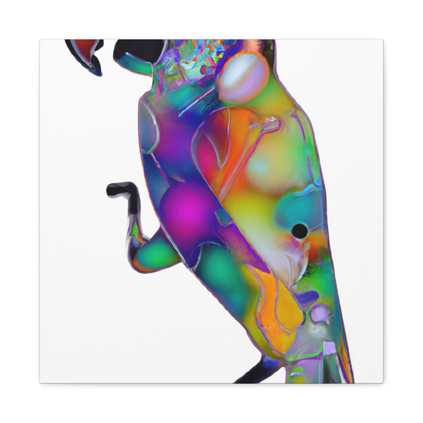 Rainbow Lorikeet Joy - Canvas