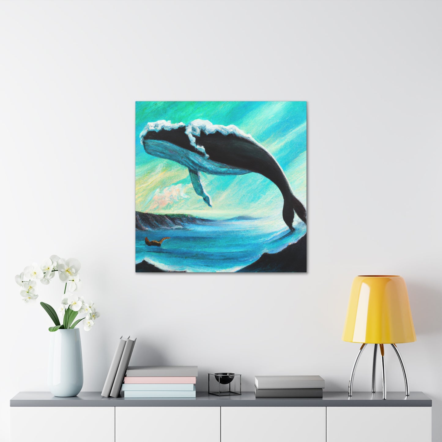 Whale in a Dream - Canvas