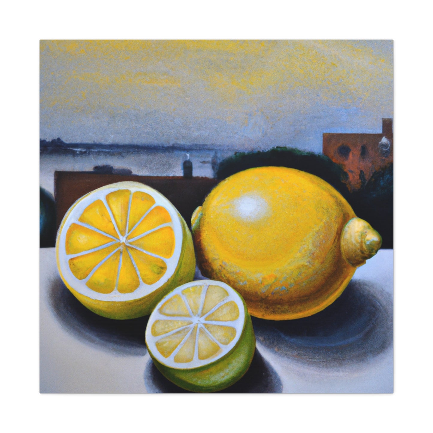 Lemon Hyperrealism Splendor - Canvas