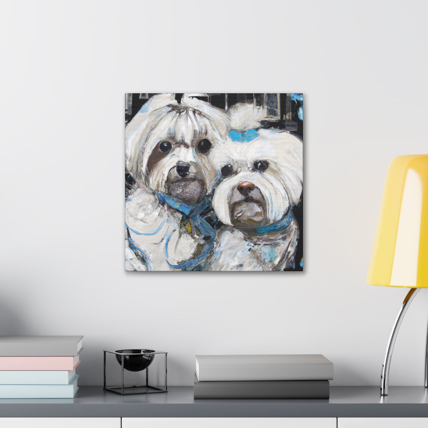 Maltese Street Mural - Canvas