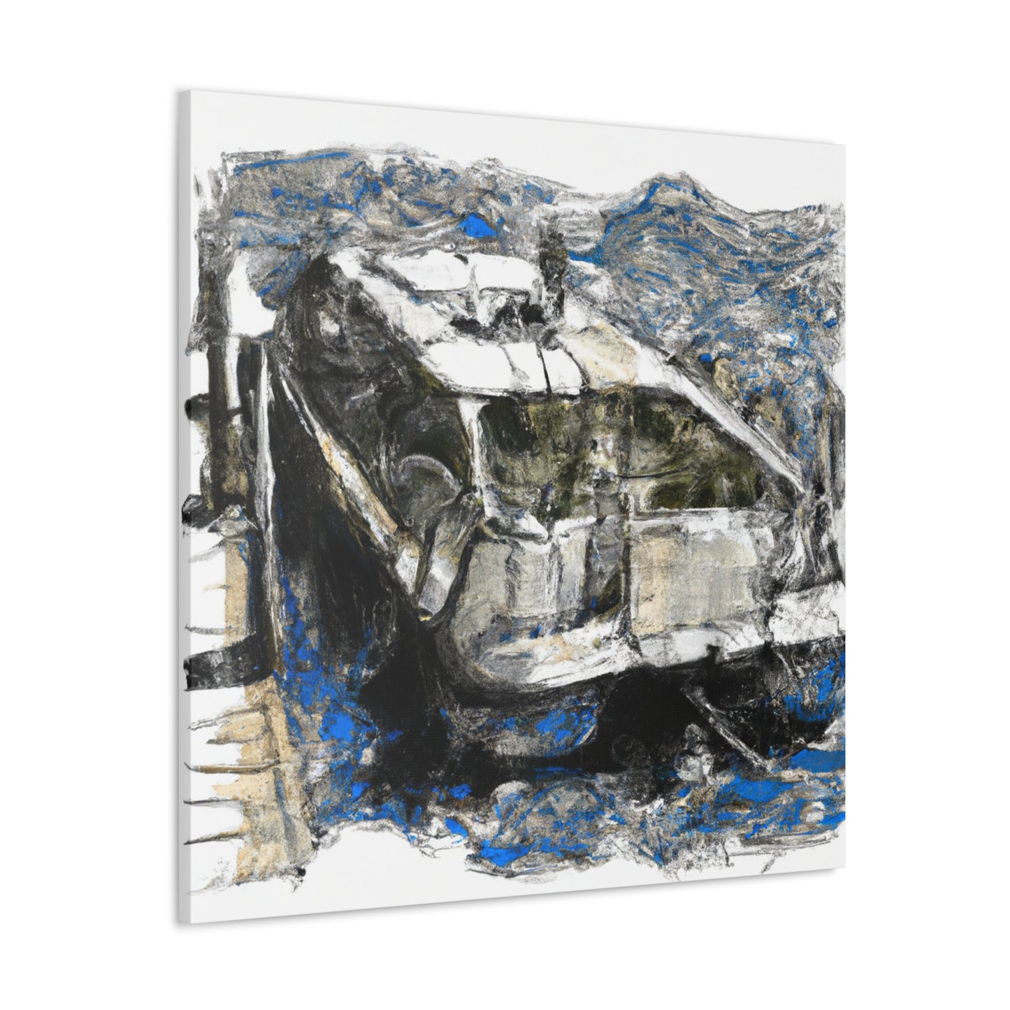 The Pontoon Voyage - Canvas