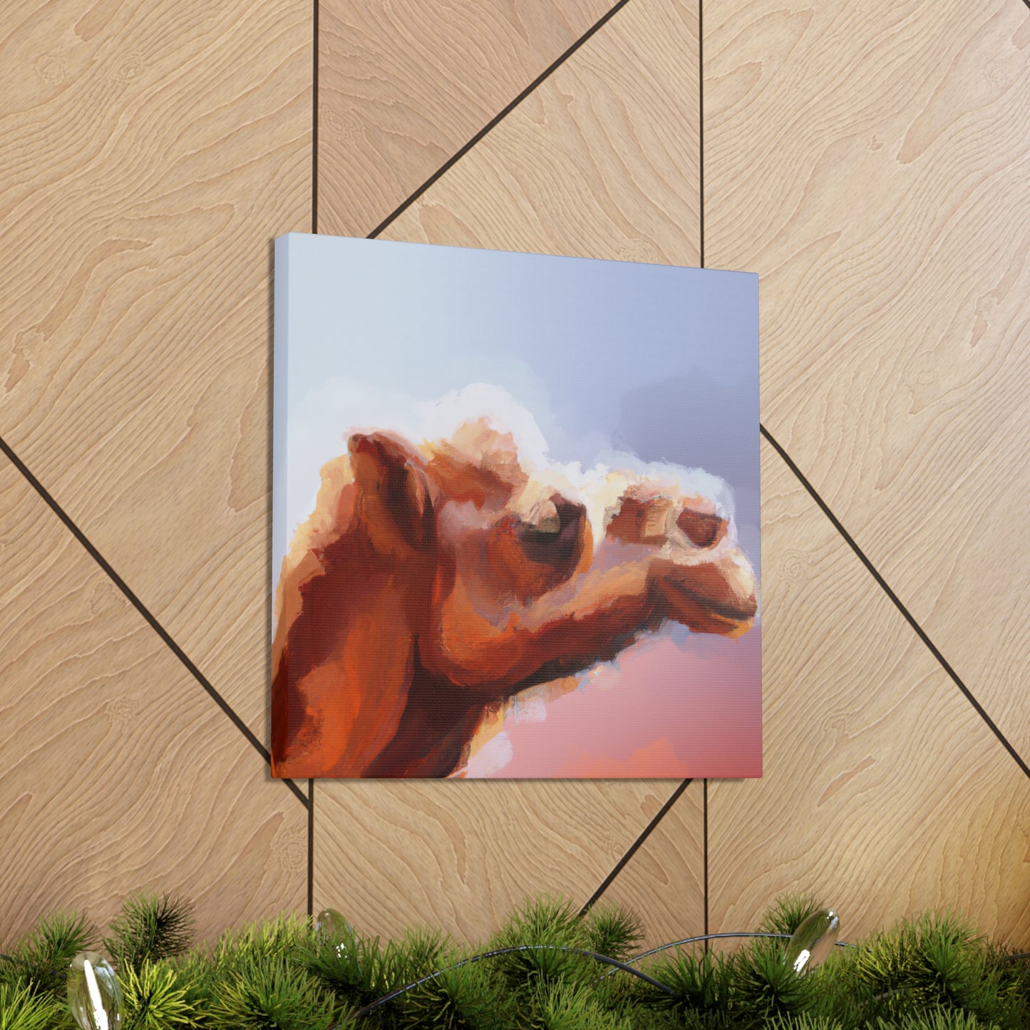 Dromedary Camel Oasis - Canvas