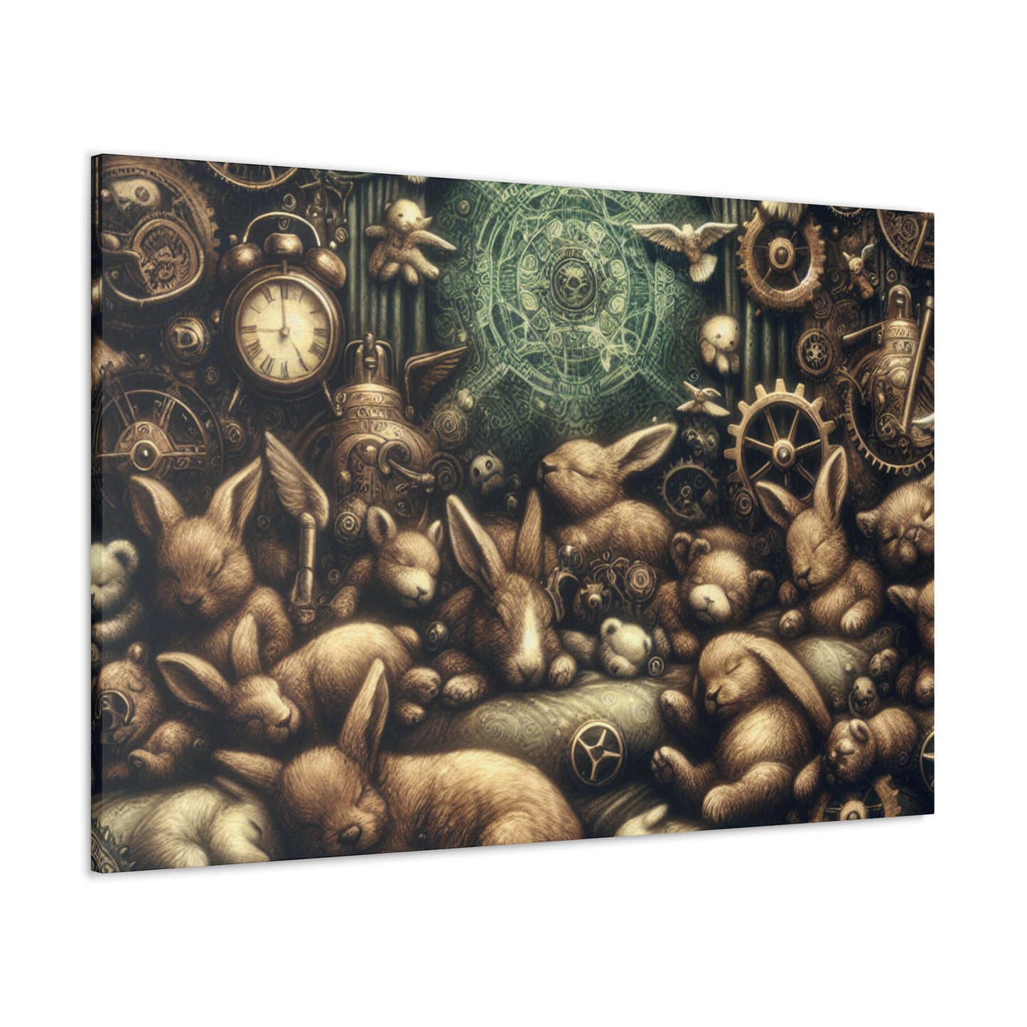 Slumbering Industrial Wildlife - Canvas