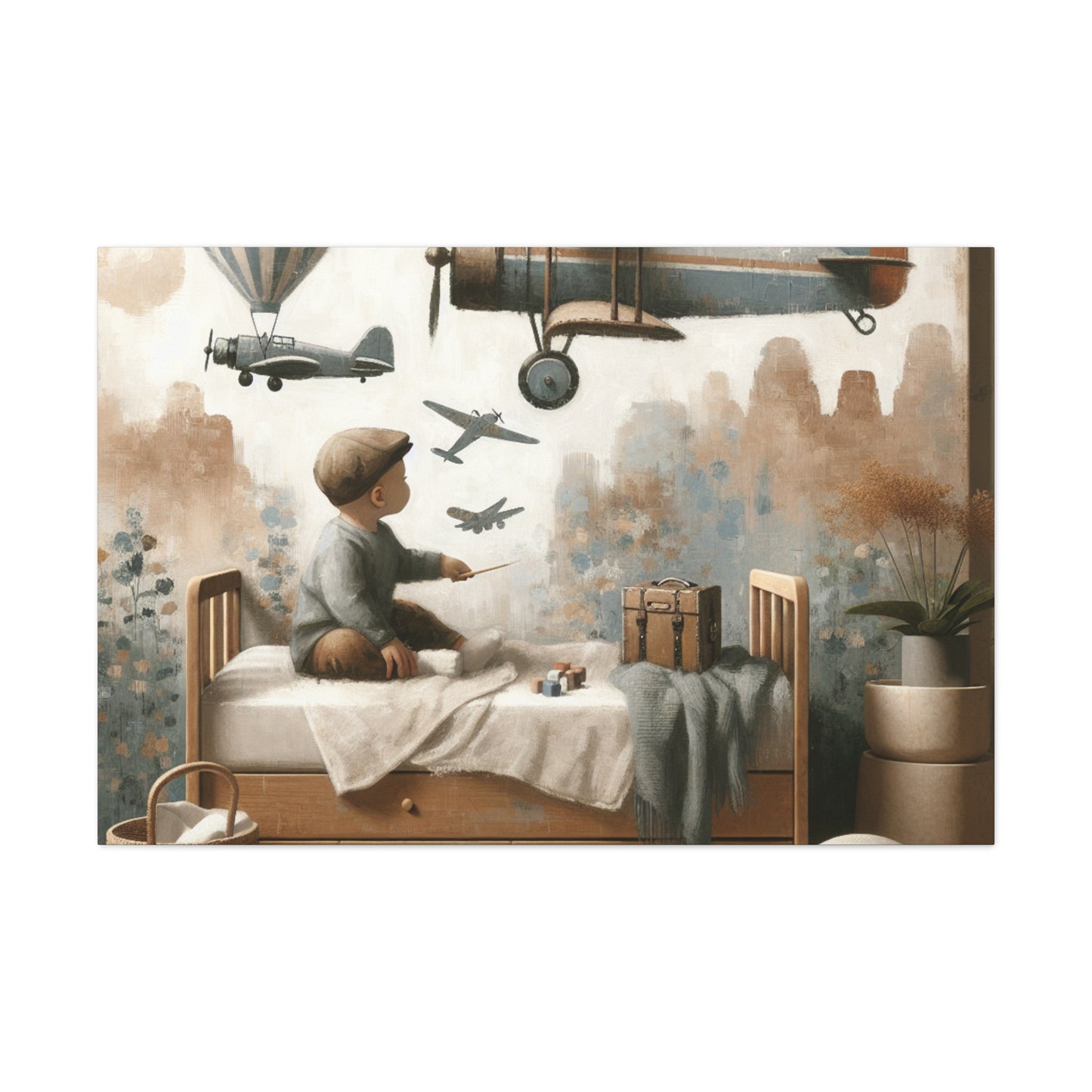 Whispering Transport Elegance - Canvas