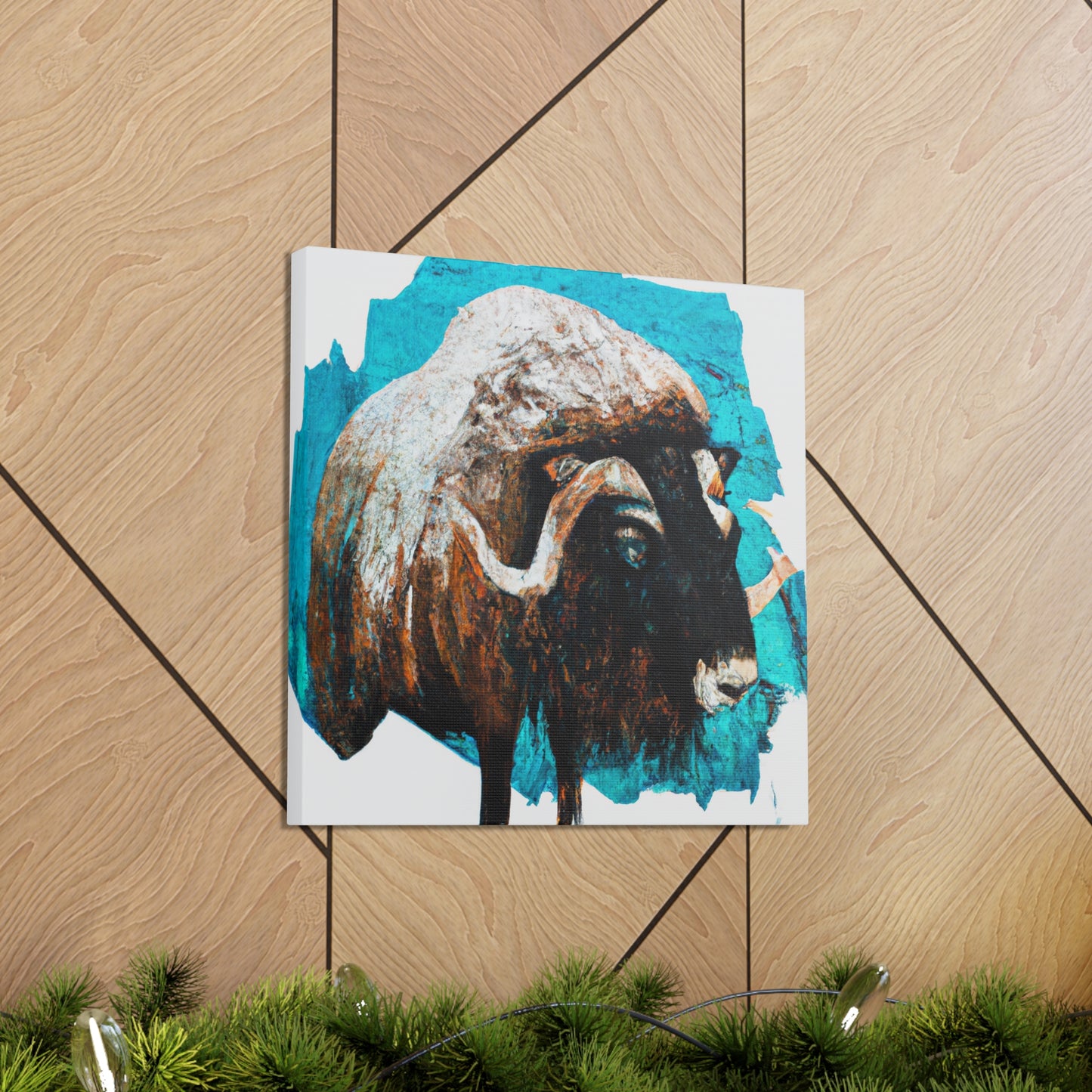 Musk Ox Surrealism - Canvas