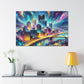 Steel City Dreamscape Transformed - Canvas