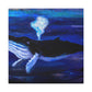 "Whale From Beyond Dreams" - Canvas