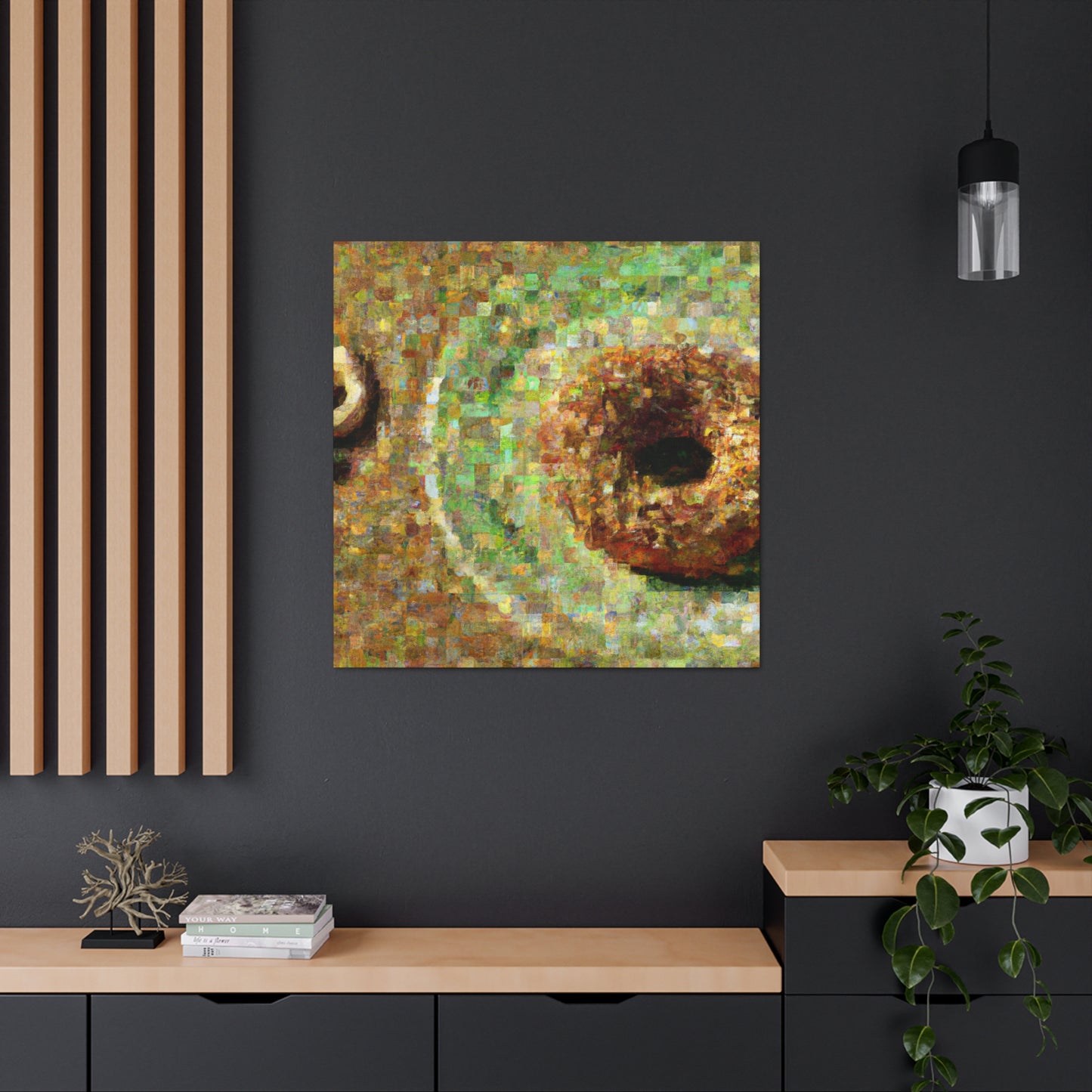 "The Doughnut Impressionist" - Canvas