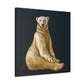 Polar Bear Majesty Unveiled - Canvas