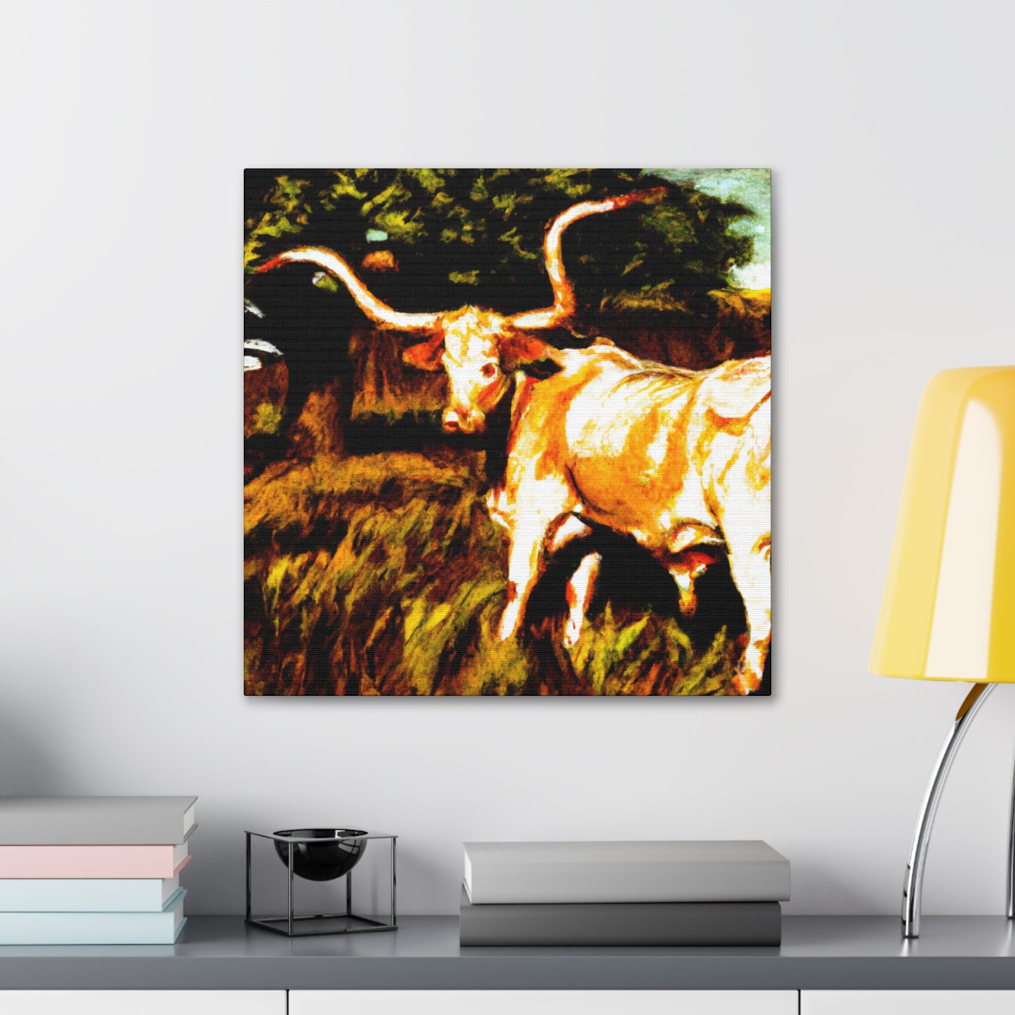 Texas Longhorns Grandeur - Canvas