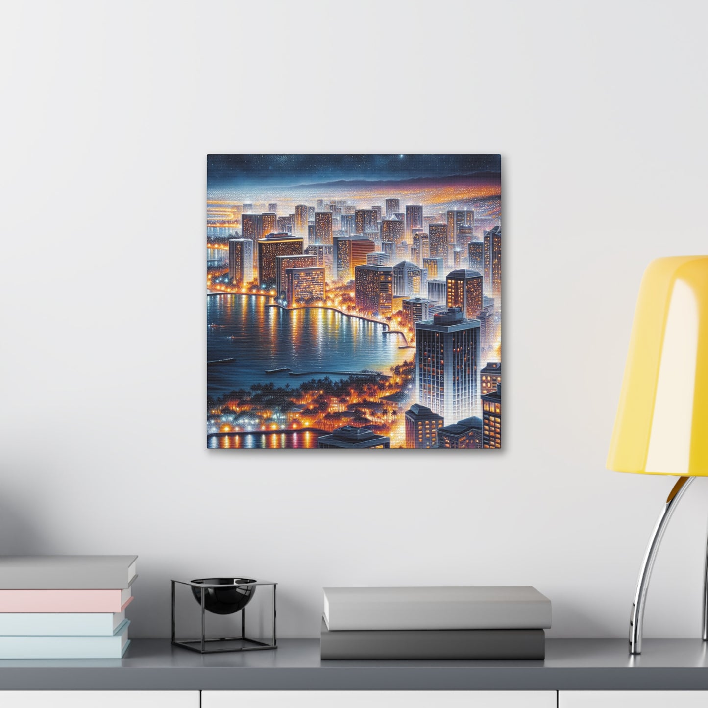 "Heavenly Honolulu Hues" - Canvas