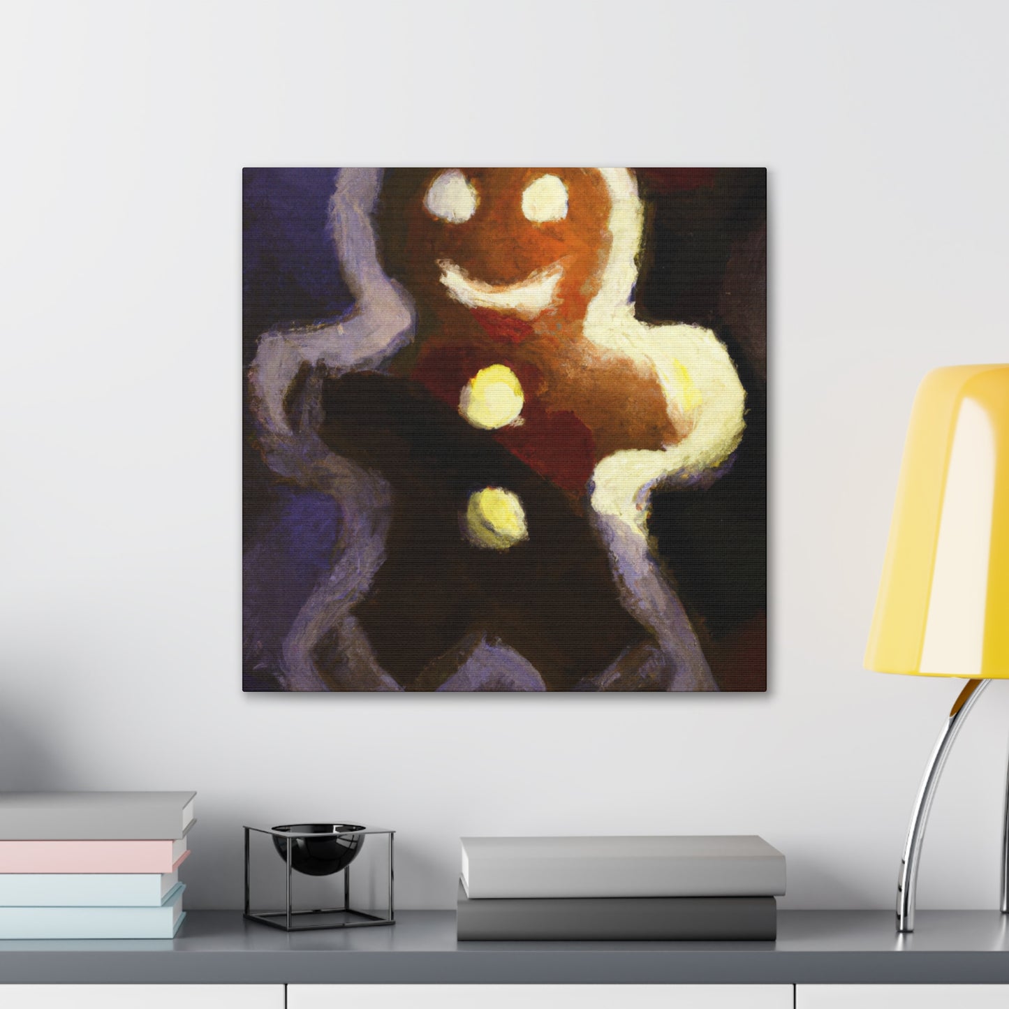 Gingerbread Man Hyperrealism - Canvas