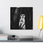 Meerkat in Moonlight - Canvas