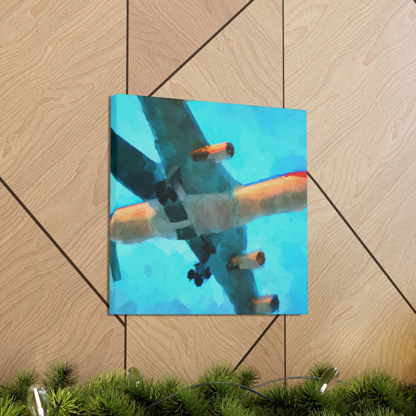 "High Flight, Reimagined" - Canvas