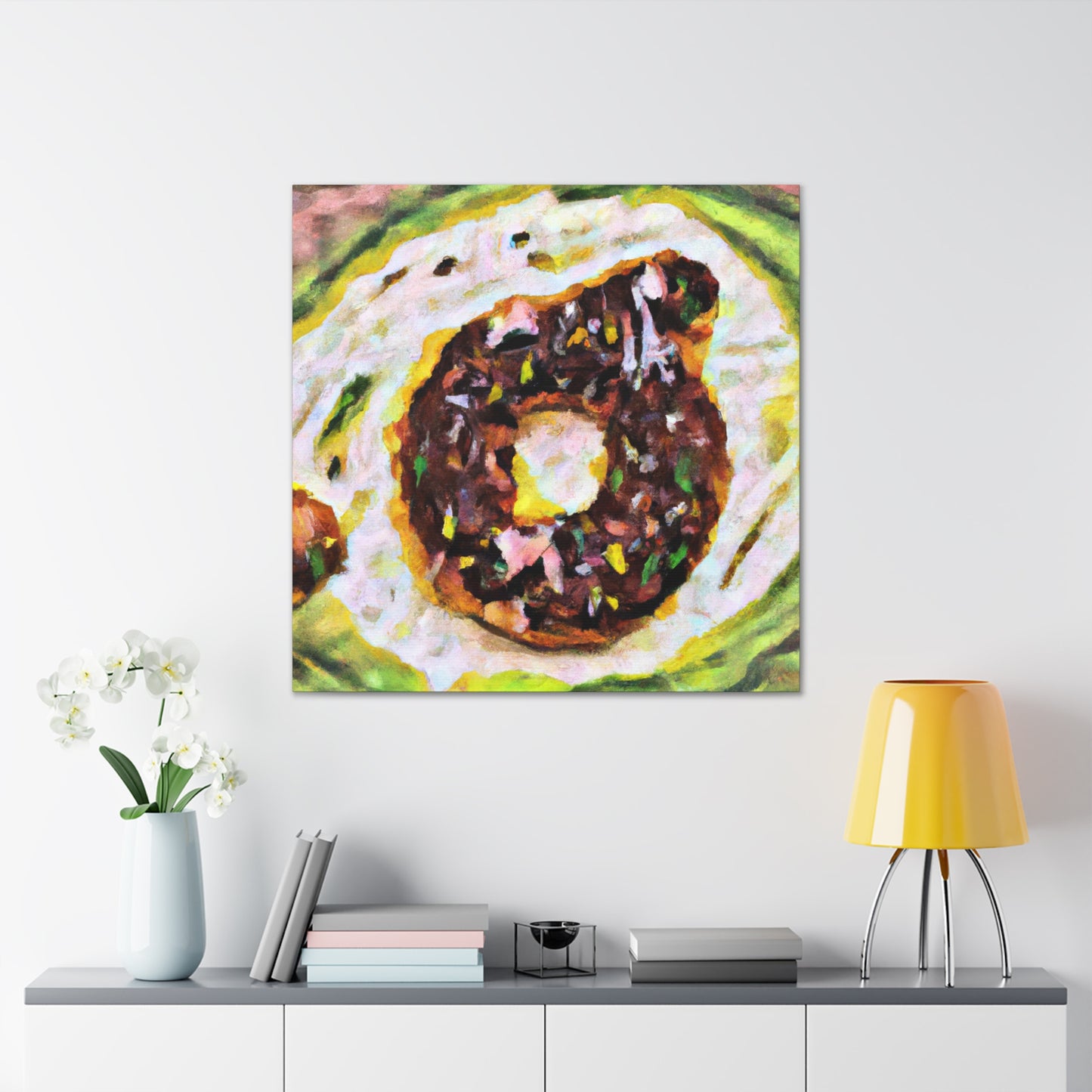 Doughnuts in Sunrise - Canvas