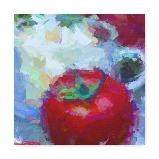 Tomato, Impressionism Style - Canvas