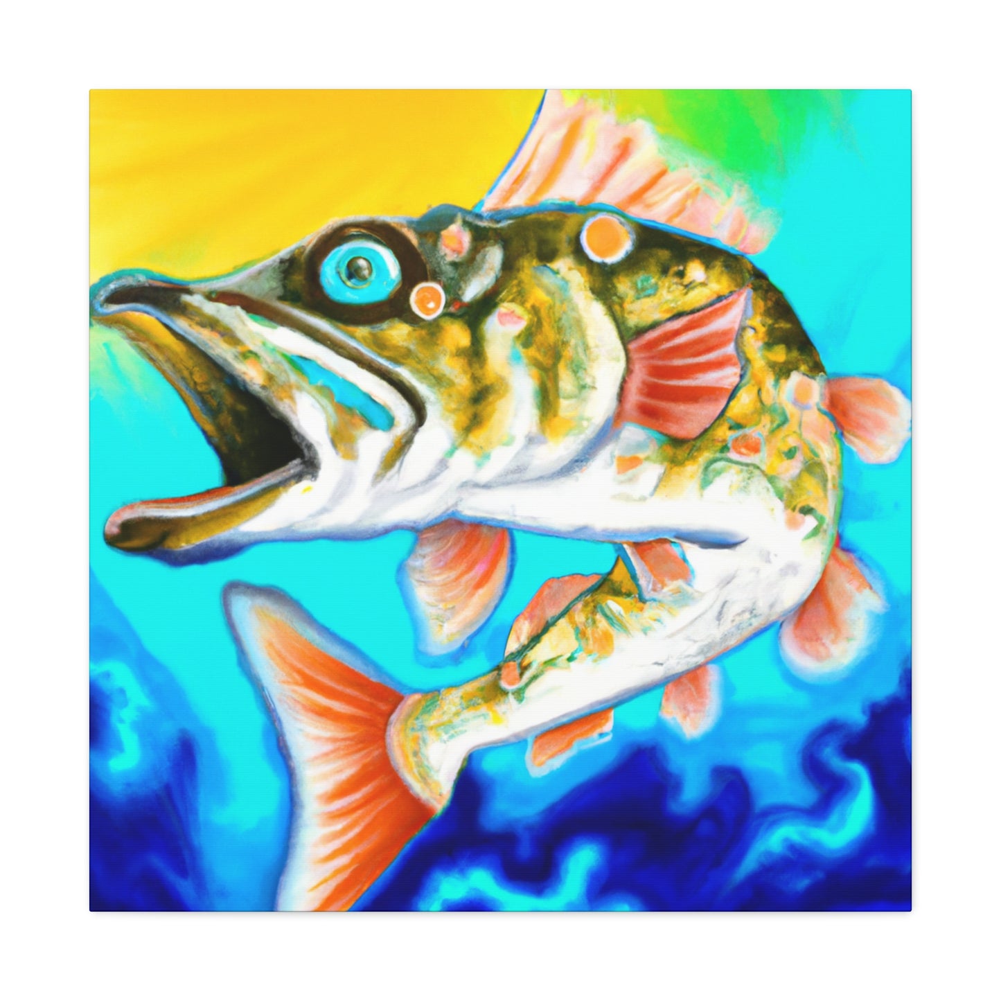 Walleye Grandeur Mirage - Canvas