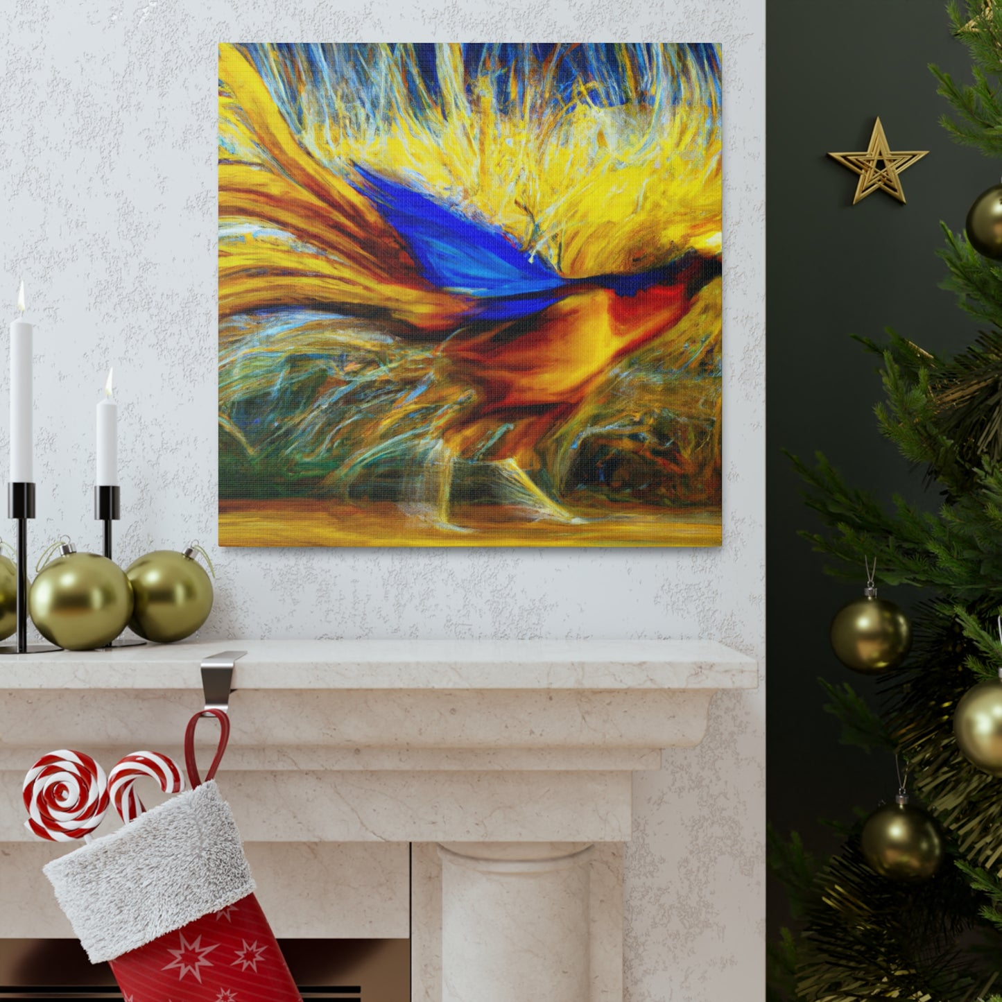 Golden Pheasant Splendor - Canvas