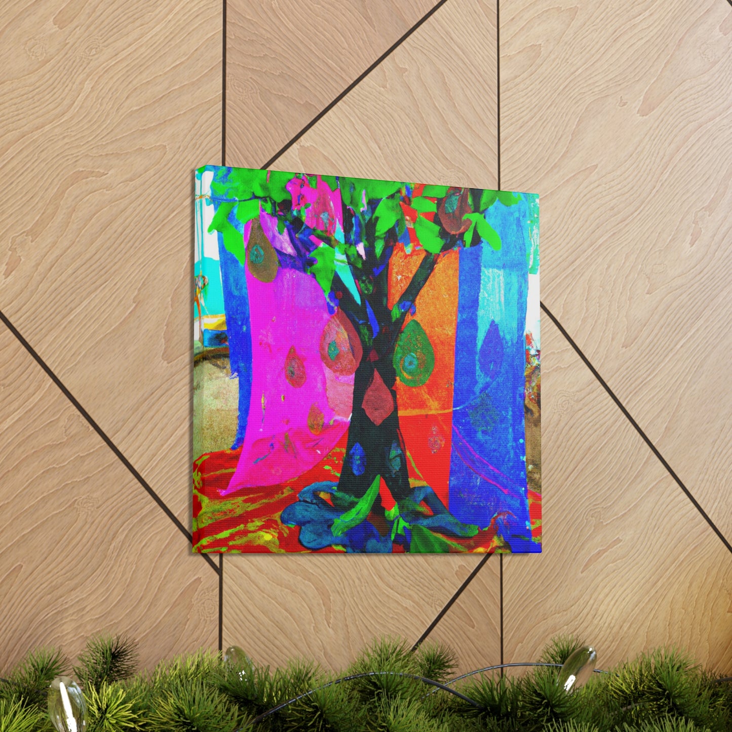 "A Patchwork Pastiche" - Canvas