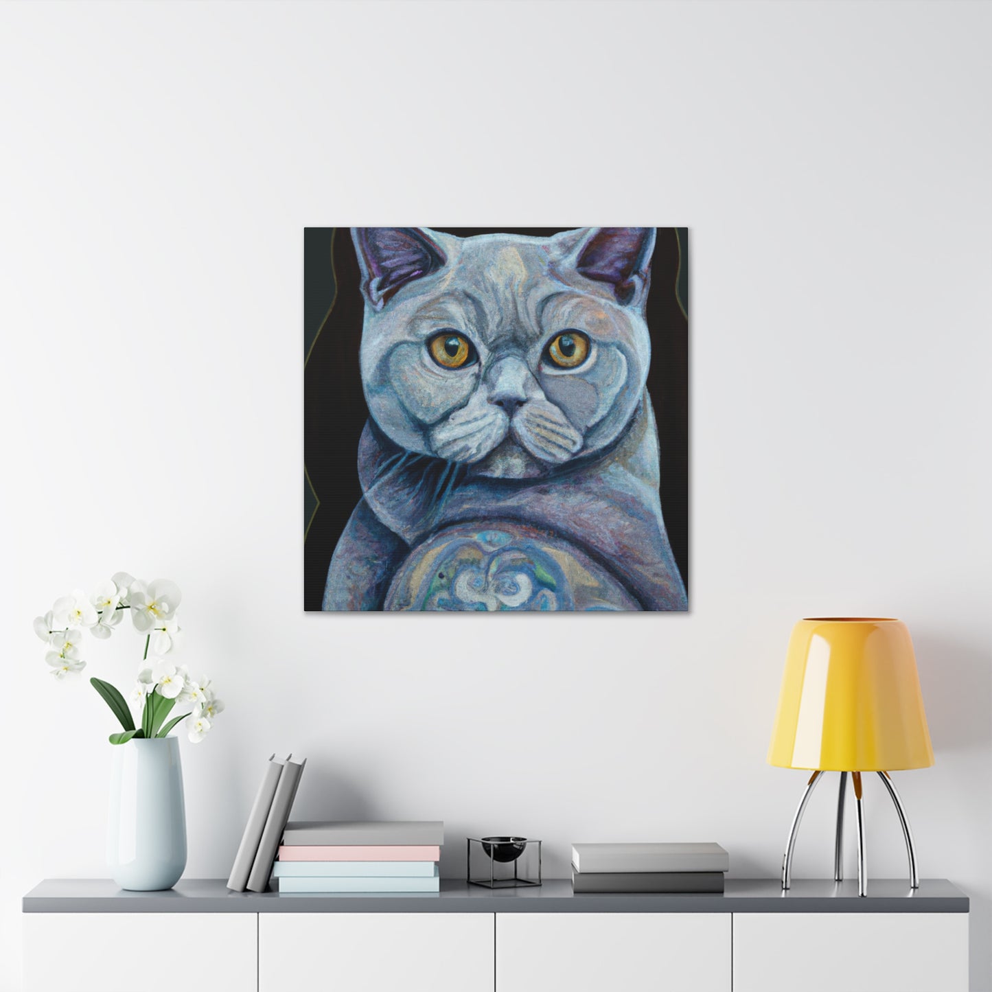 "The Noble British Shorthair" - Canvas