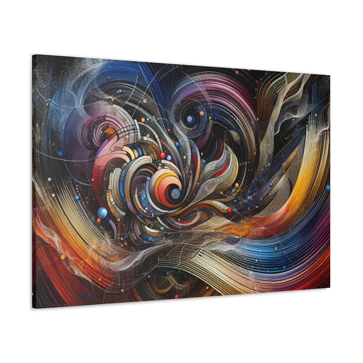 Whirling Echoes of Time - Canvas