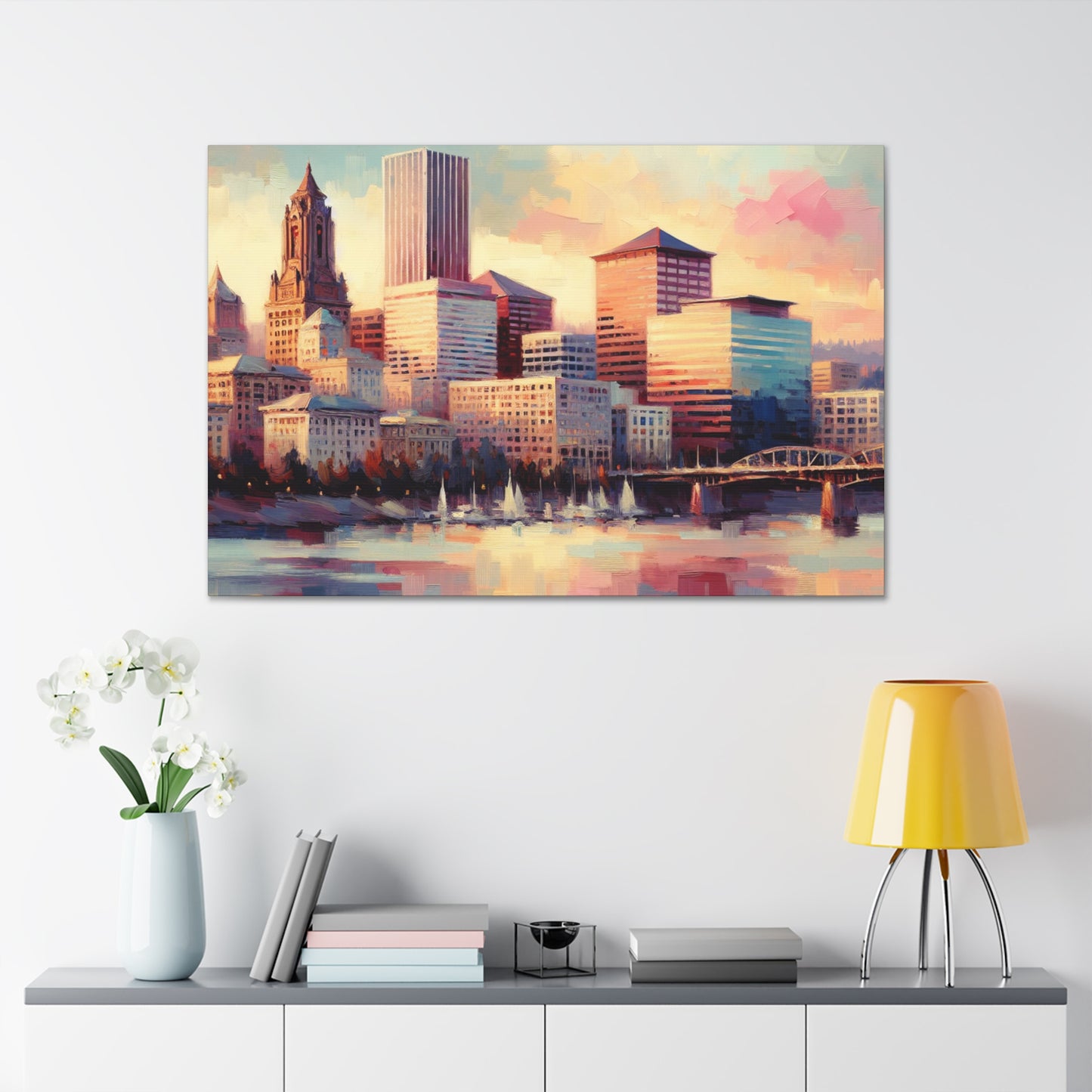 "Enchanting Oregon Hues" - Canvas