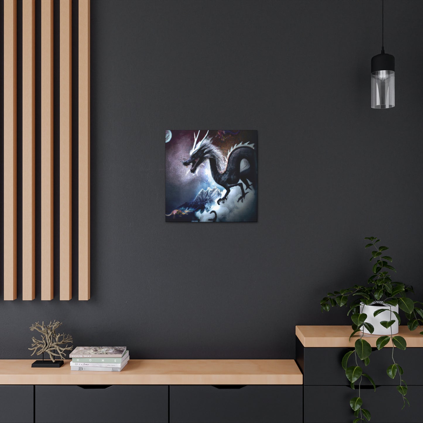 Dragon in Dreamscape - Canvas