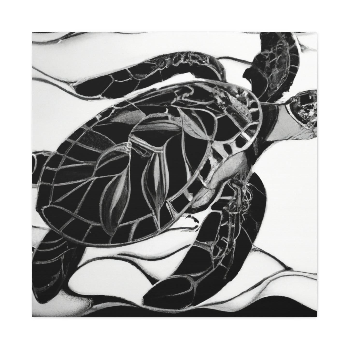 Sea Turtle Dreamscape - Canvas