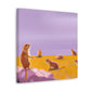 "Prairie Dog Surrealism" - Canvas