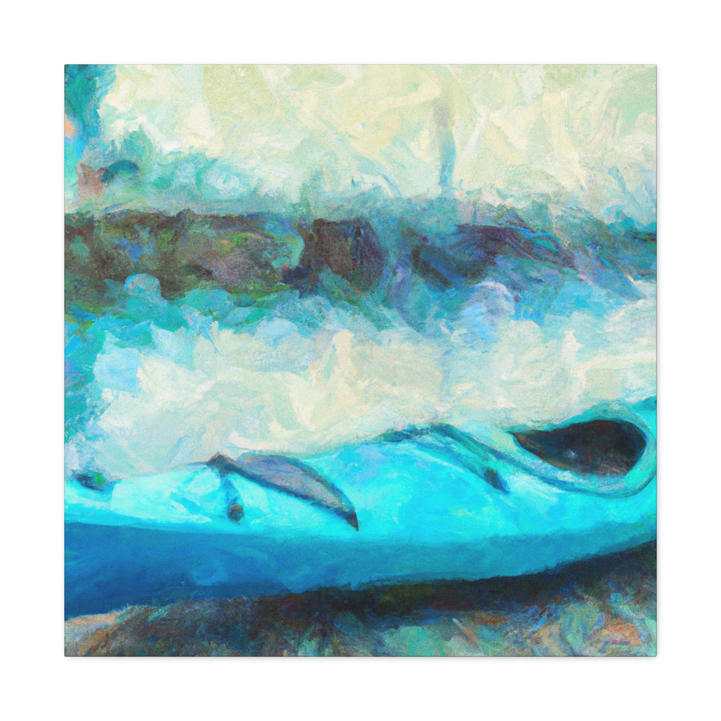 Kayaking the Seaside - Canvas